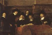 Rembrandt, The Syndics of the Amsterdam Clothmakers'Guild (mk08)